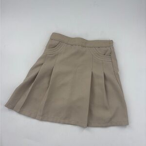 Nautica Tan School Uniform Skort - 16.
